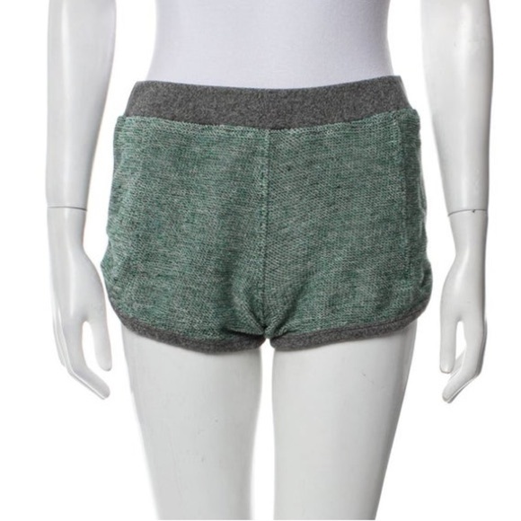 Alexander Wang Green and Gray Athletic Shorts Size Small - Picture 1 of 6